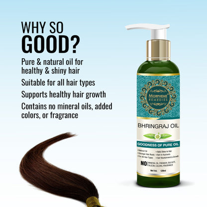 Morpheme Remedies Pure Coldpressed Bhringraj Hair Oil