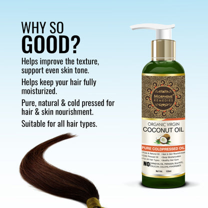Morpheme Remedies Pure Coldpressed Organic Virgin Coconut Oil