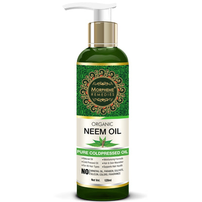 Morpheme Remedies Pure Coldpressed Organic Neem Oil