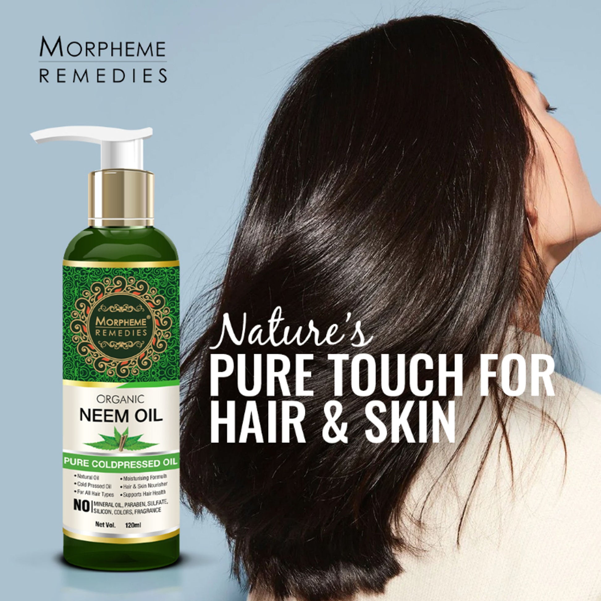 Morpheme Remedies Pure Coldpressed Organic Neem Oil