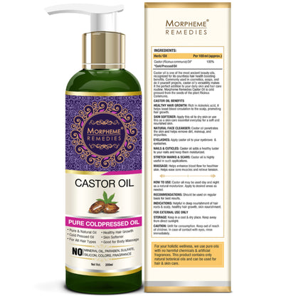 Morpheme Remedies Pure Coldpressed Castor Oil
