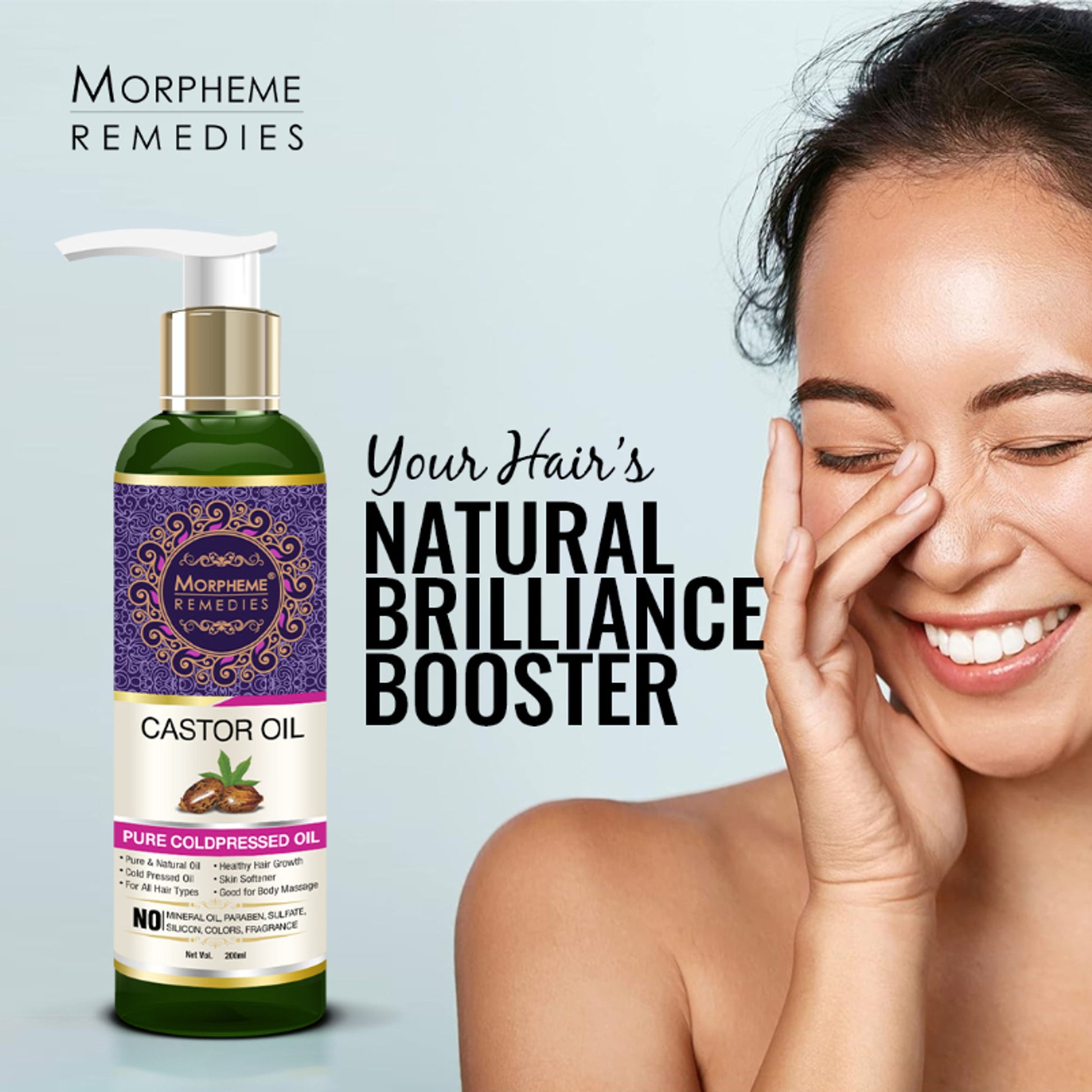 Morpheme Remedies Pure Coldpressed Castor Oil