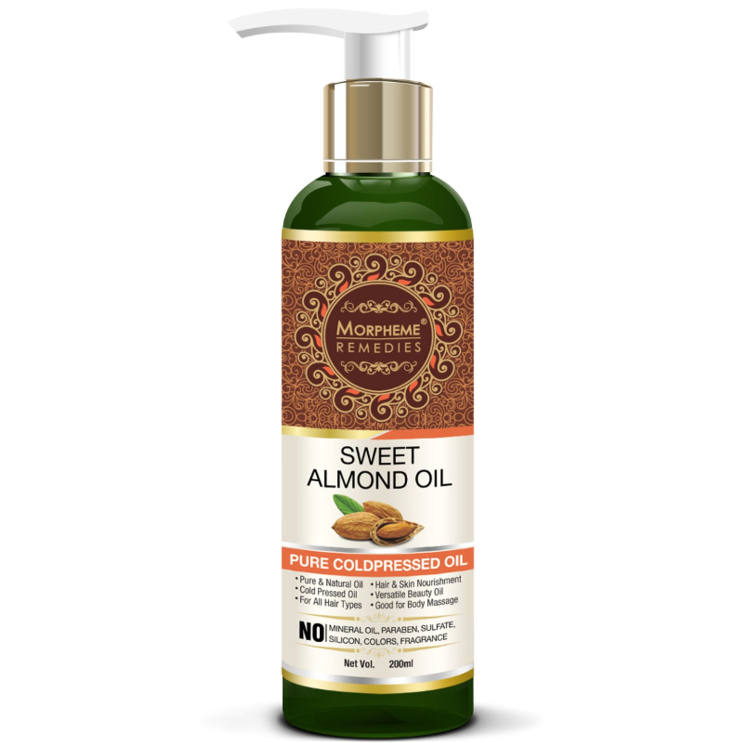Morpheme Remedies Pure Coldpressed Sweet Almond Oil