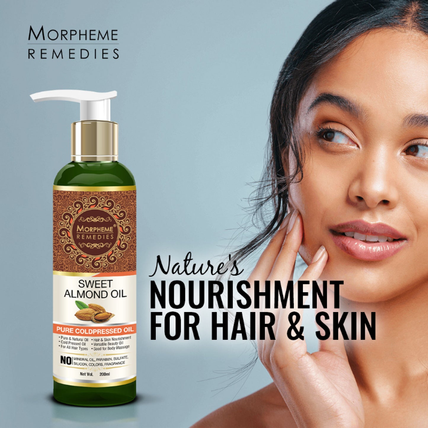 Morpheme Remedies Pure Coldpressed Sweet Almond Oil