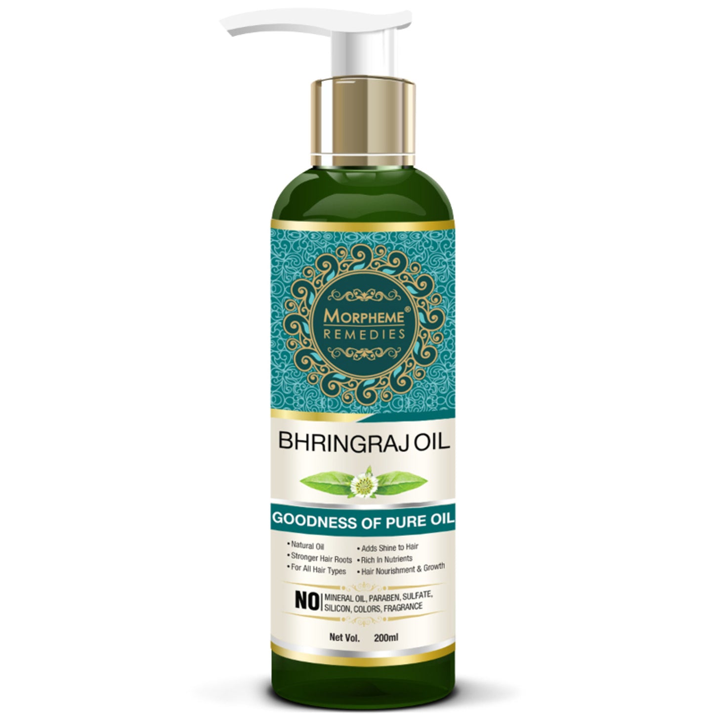 Morpheme Remedies Pure Coldpressed Bhringraj Hair Oil
