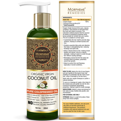 Morpheme Remedies Pure Coldpressed Organic Virgin Coconut Oil