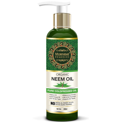 Morpheme Remedies Pure Coldpressed Organic Neem Oil