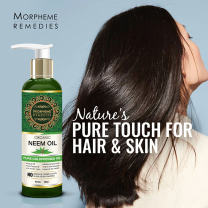 Morpheme Remedies Pure Coldpressed Organic Neem Oil