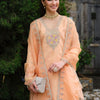 Dhiyona IE Women Embroidered Straight Kurta Trousers With Dupatta set