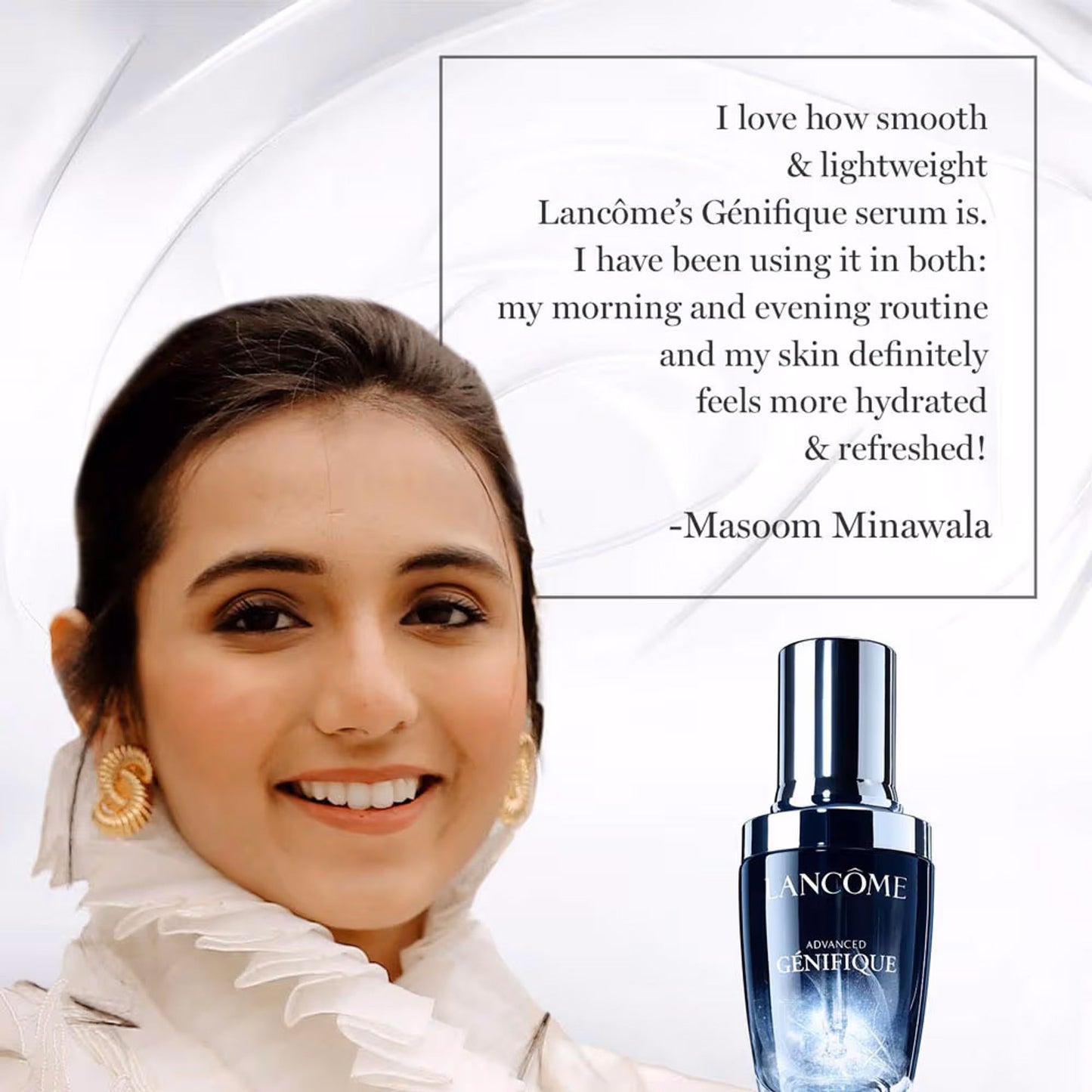 Lancome Advanced Genifique Youth Activating Serum For Skin Repair Suited for Indian Skin