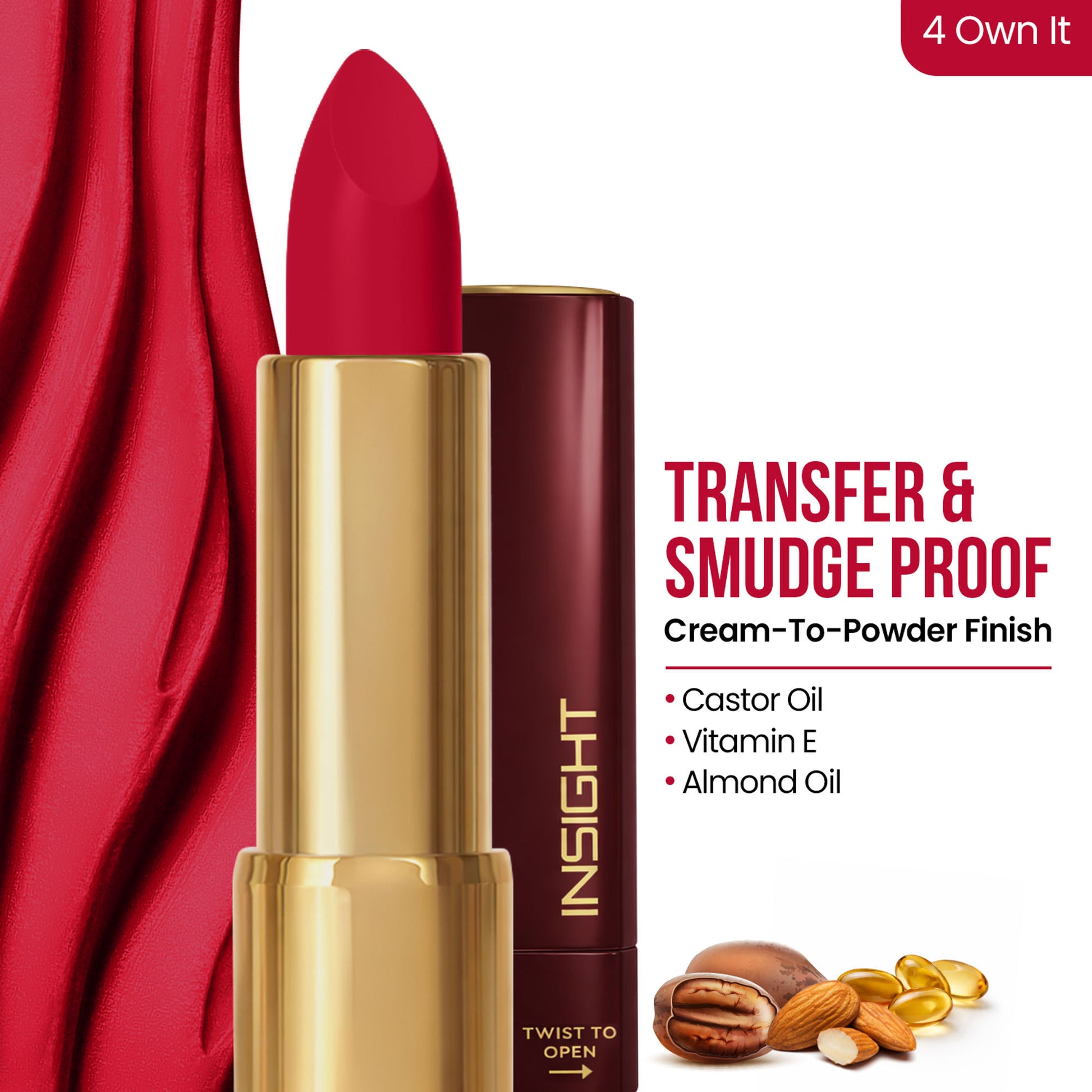Insight Cosmetics Blur Rouge Lipstick - Own It