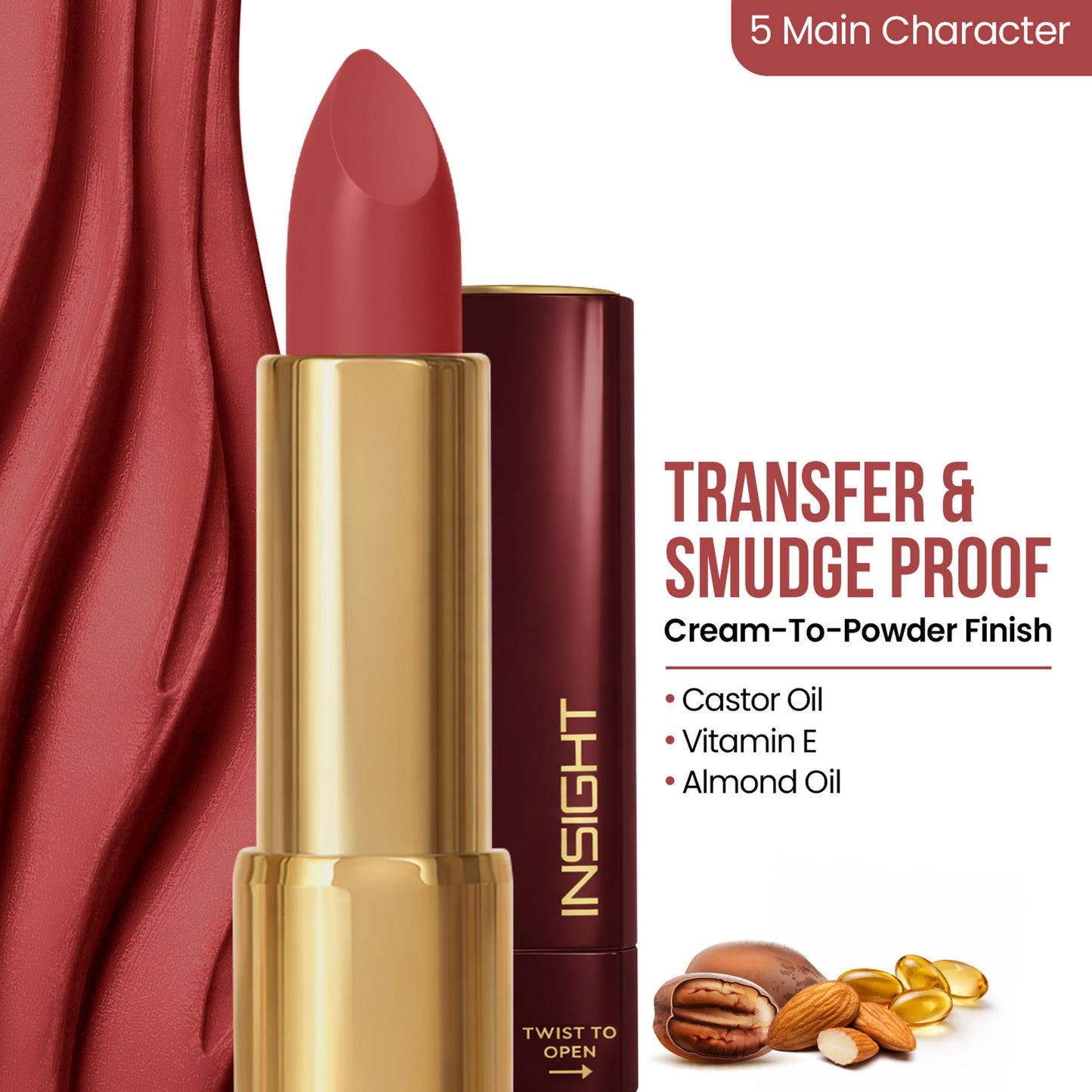 Insight Cosmetics Blur Rouge Lipstick - Main Character