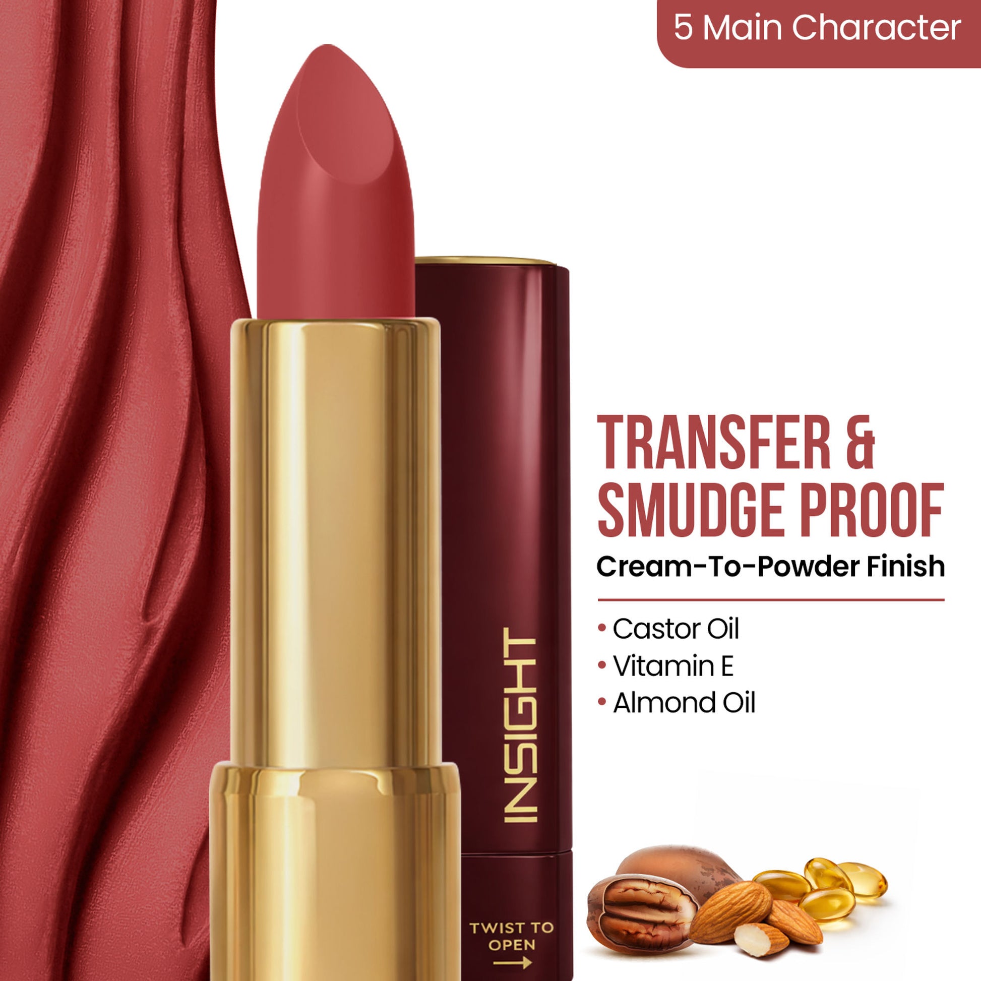 Insight Cosmetics Blur Rouge Lipstick - Main Character