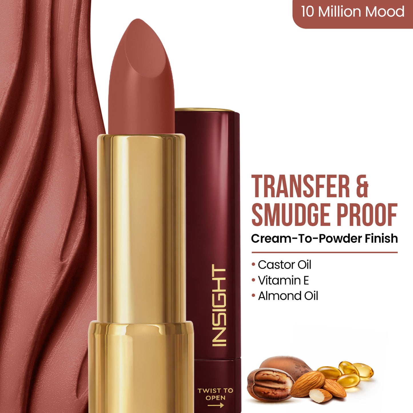Insight Cosmetics Blur Rouge Lipstick - Million Mood