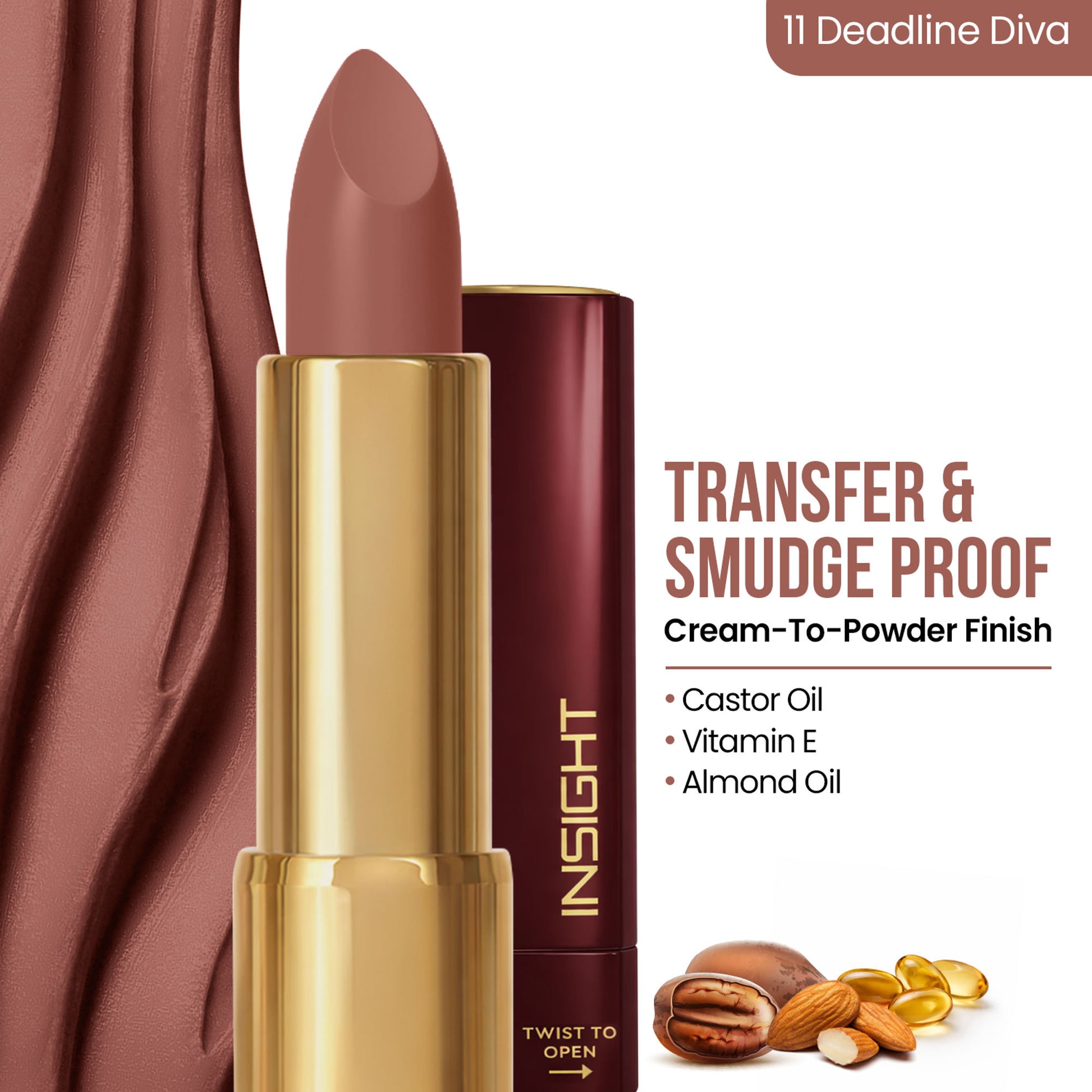 Insight Cosmetics Blur Rouge Lipstick - Deadline Diva