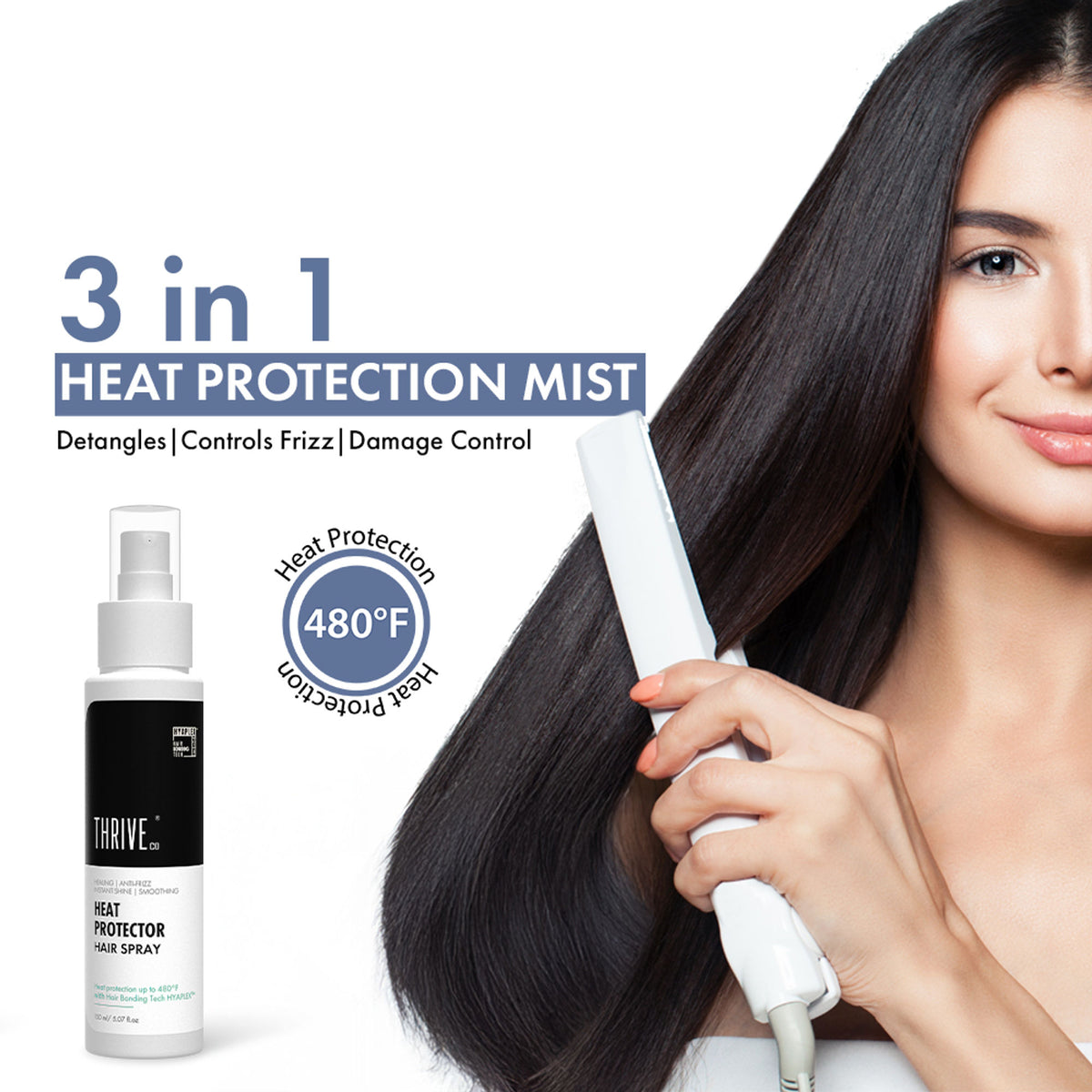 ThriveCo Heat Protector Hair Spray