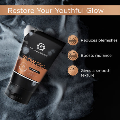 The Man Company Glow Pro Instant Glow Face Wash