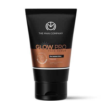 The Man Company Glow Pro Face Scrub for Skin Brightening