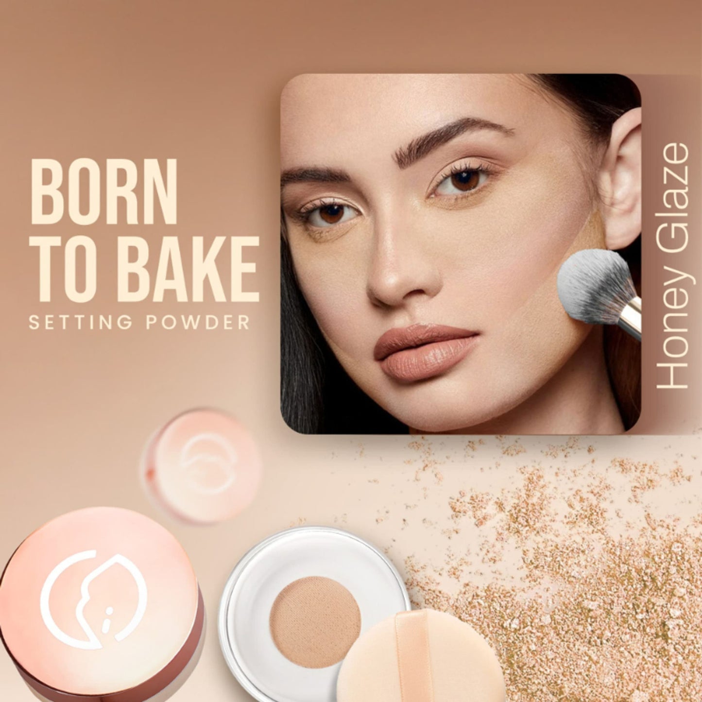 MARS Born To Bake Setting Loose Powder - Honey Glaze