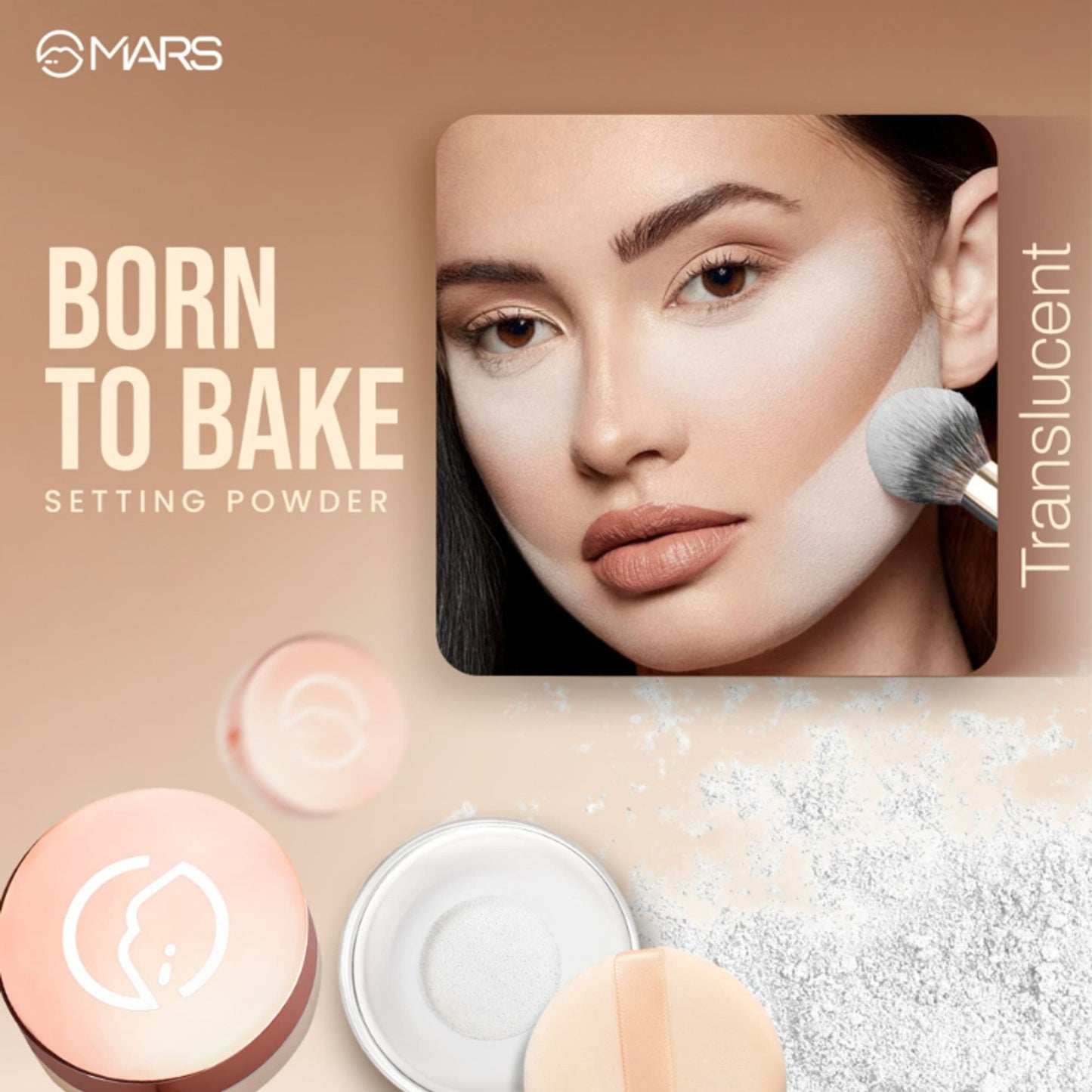 MARS Born To Bake Setting Loose Powder - Translucent