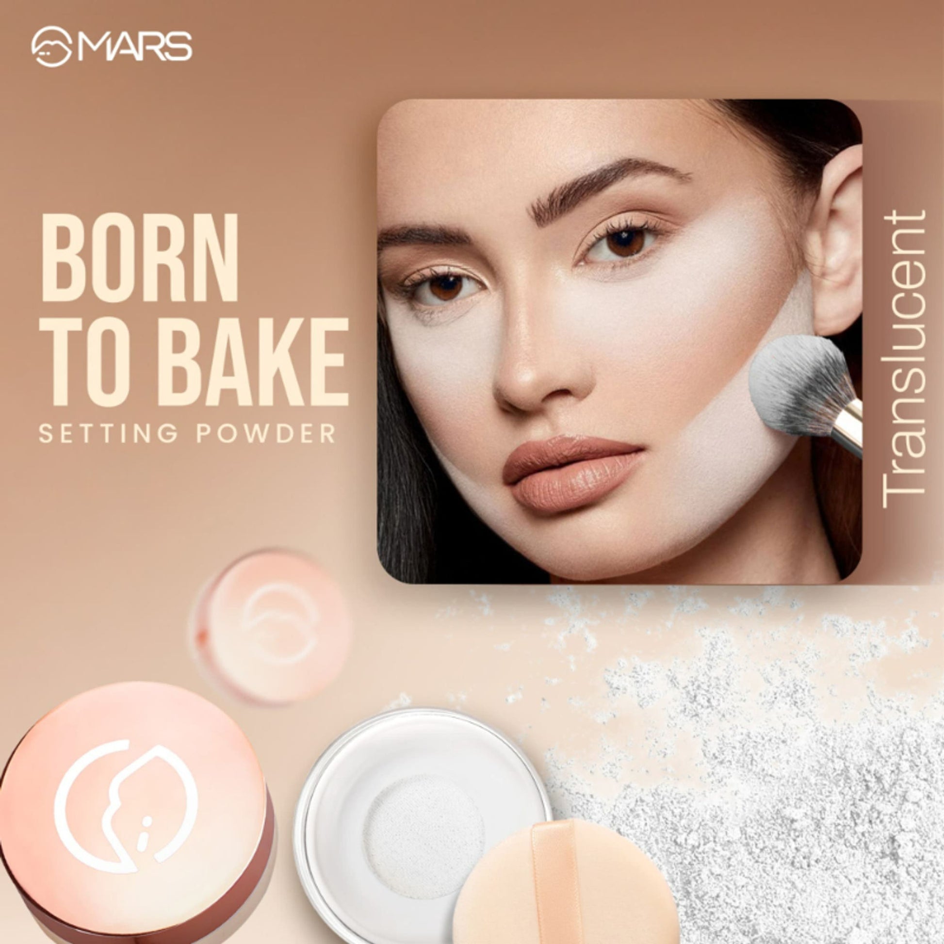 MARS Born To Bake Setting Loose Powder - Translucent