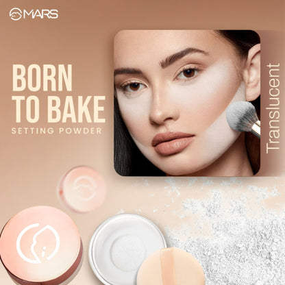 MARS Born To Bake Setting Loose Powder - Translucent