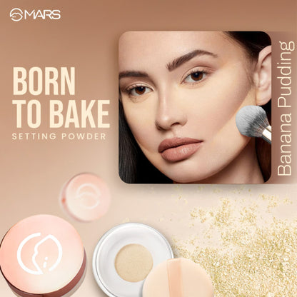 MARS Born To Bake Setting Loose Powder - Banana Pudding