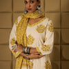 Dhiyona IE Women Ethnic Motifs Printed Regular Pure Cotton Kurta with Salwar & With Dupatta