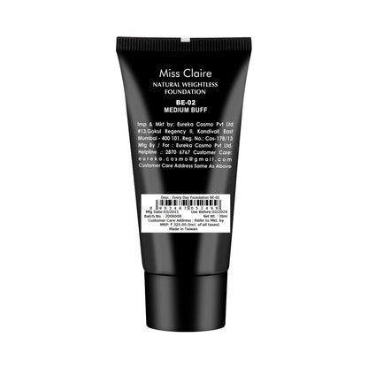 Miss Claire Everyday Foundation - Be-02 Medium Buff