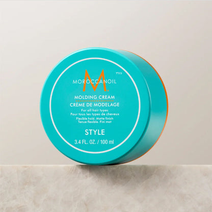 Moroccanoil Molding Cream | Argan Oil Styling Cream for Texture, Definition & Flexible Hold Hair