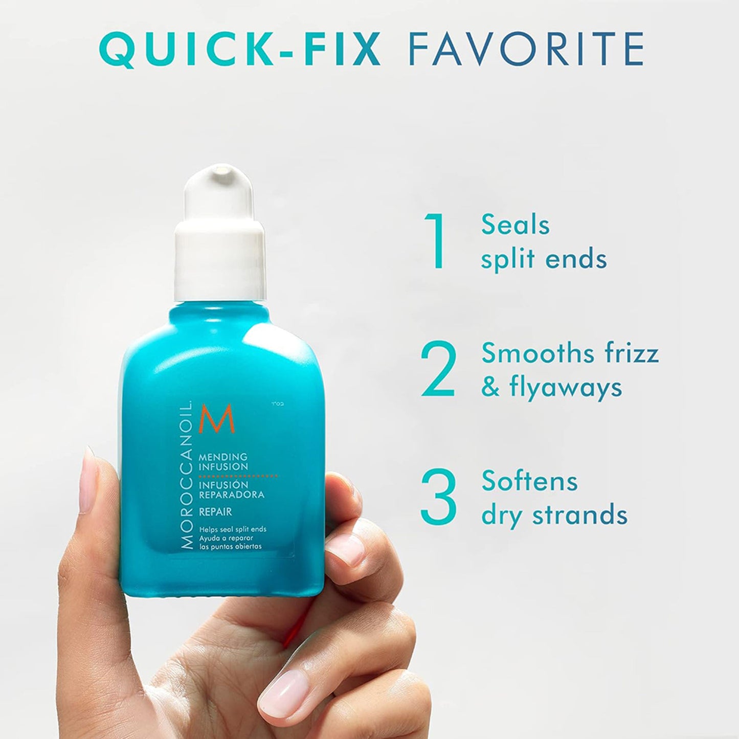 Moroccanoil Mending Infusion with Argan Oil Leave-in Finishing Serum to Help Seal Split Ends
