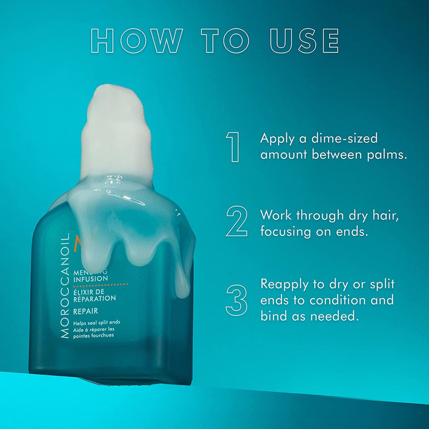 Moroccanoil Mending Infusion with Argan Oil Leave-in Finishing Serum to Help Seal Split Ends