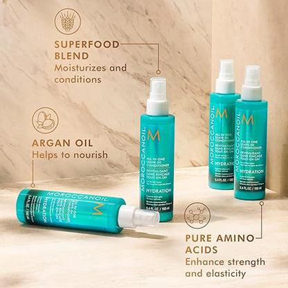 Moroccanoil All in One Leave-in Conditioner|Argan Oil & Amino Acids|Detangles Hydrates for All Hair