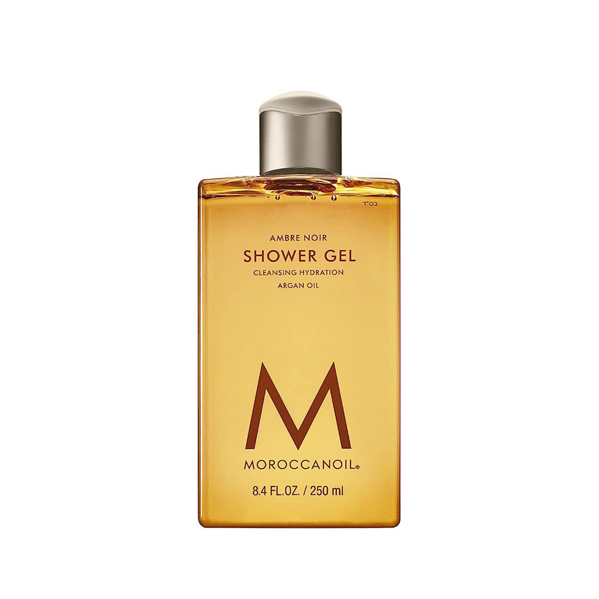 Moroccanoil Shower Gel Ambre Noir Argan Oil-Infused for Gently Cleanses, Hydrates & Softens Skin