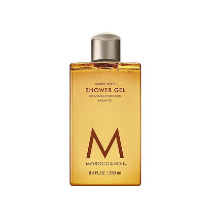 Moroccanoil Shower Gel Ambre Noir Argan Oil-Infused for Gently Cleanses, Hydrates & Softens Skin