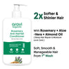 Aravi Organic Anti-Hairfall Rosemary Conditioner, Methi & Hibiscus, For Dry & Frizzy Hair
