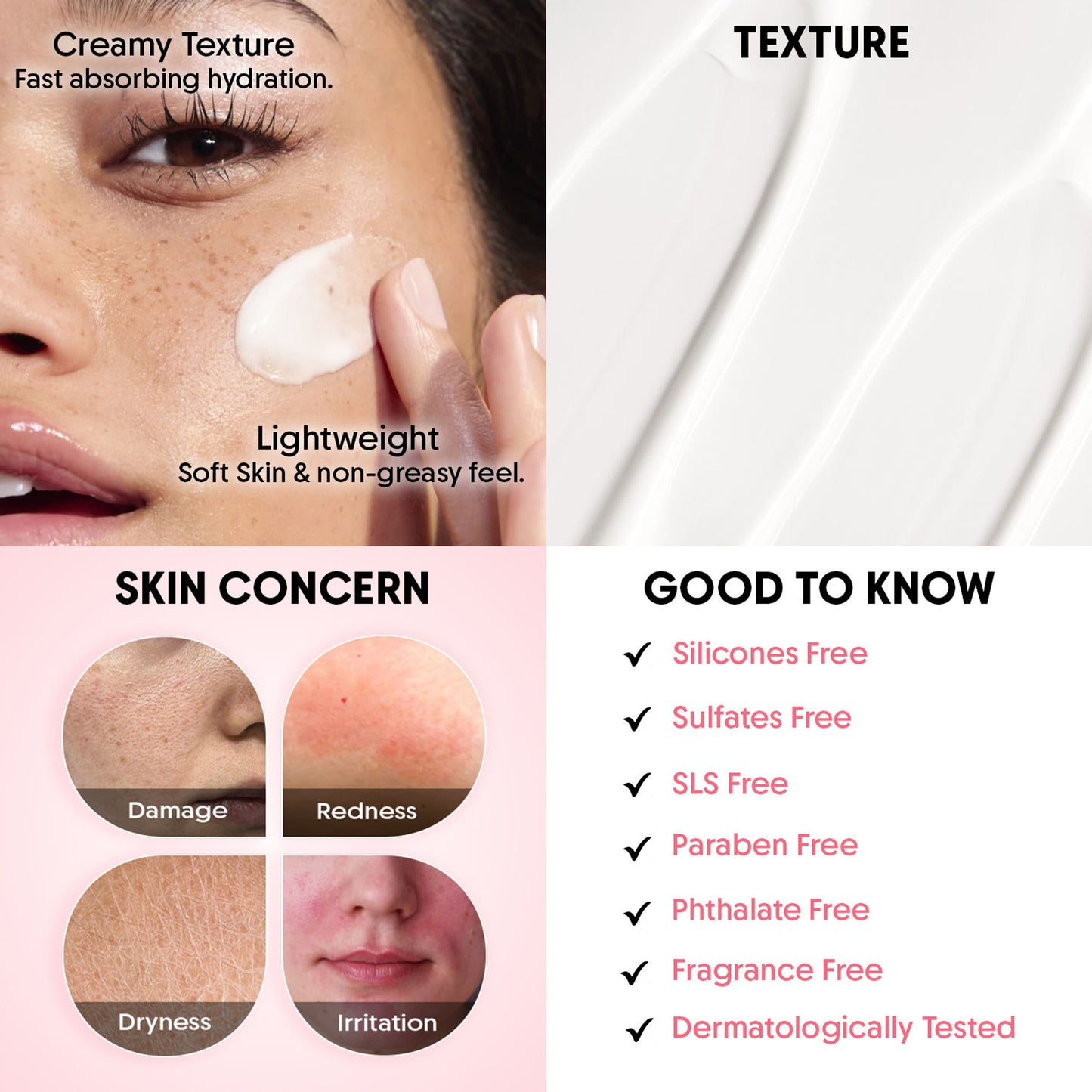 Aravi Organic Barrier Repair Face Moisturiser, Ceramide & Niacinamide, Dry, Oily & Sensitive Skin