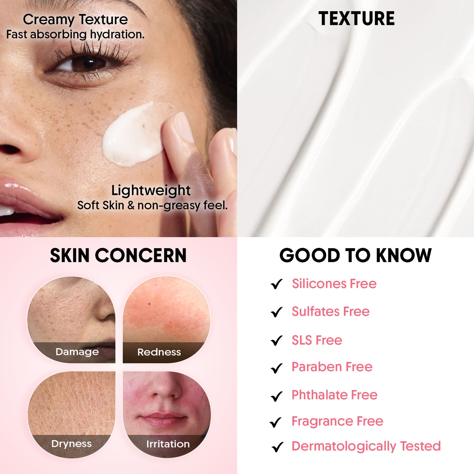 Aravi Organic Barrier Repair Face Moisturiser, Ceramide & Niacinamide, Dry, Oily & Sensitive Skin