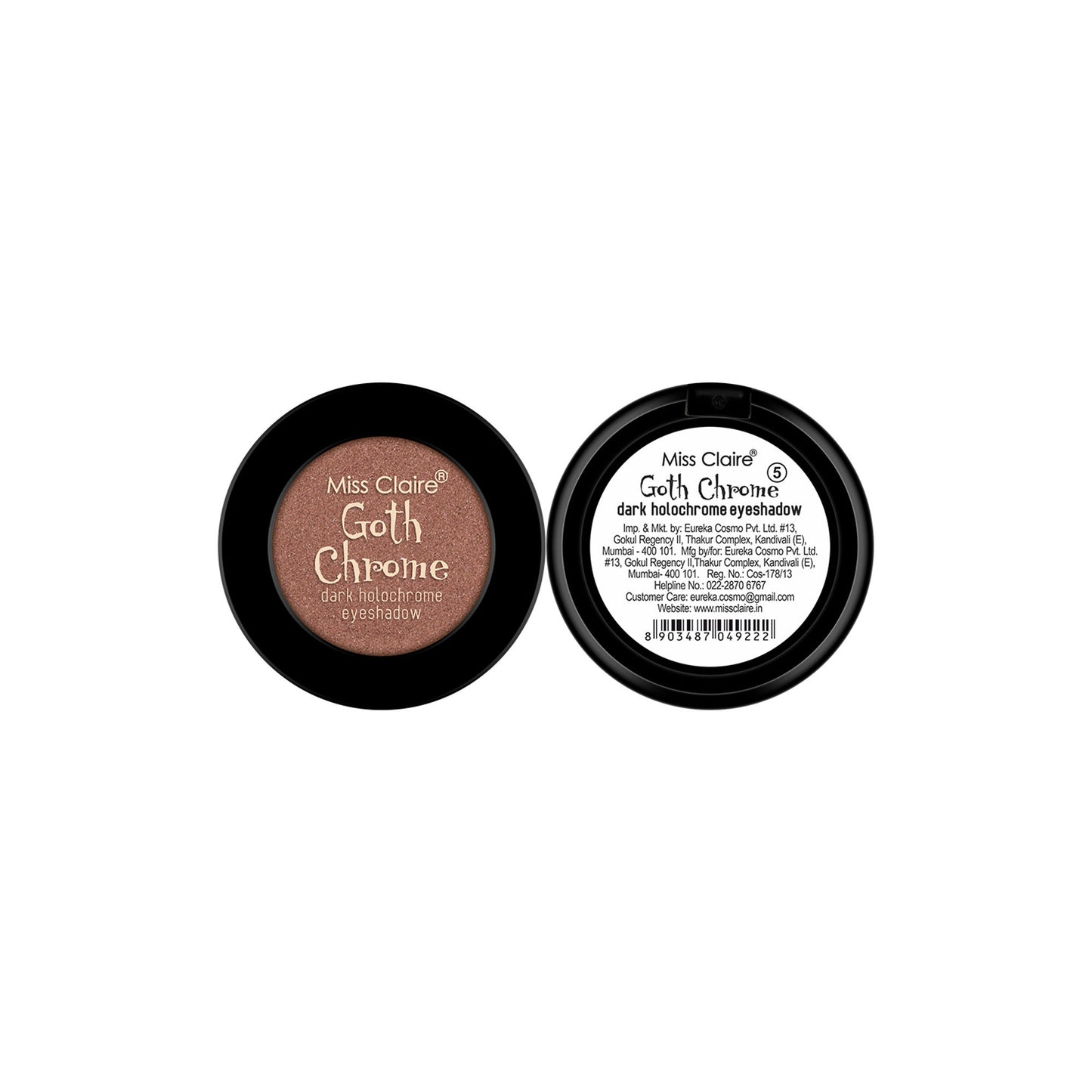 Miss Claire Goth Chrome Eyeshadow - 5