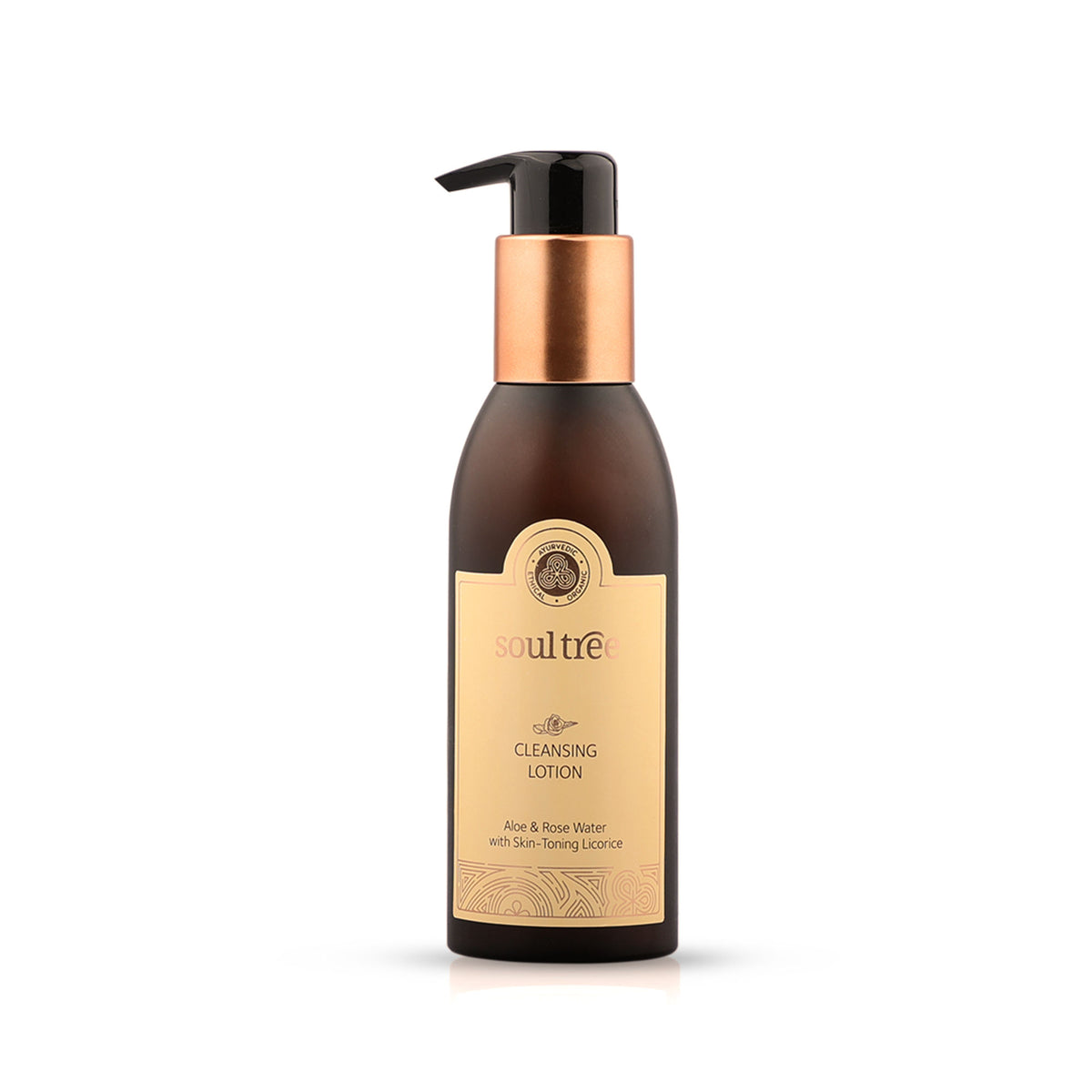 SoulTree Cleansing Lotion - Aloe & Rose Water with Skin-Toning Licorice