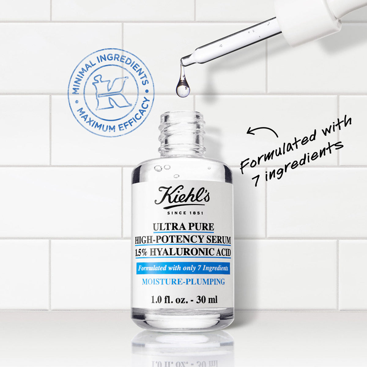 Kiehl's Ultra Pure High-Potency Serum - With 1.5 Hyaluronic Acid