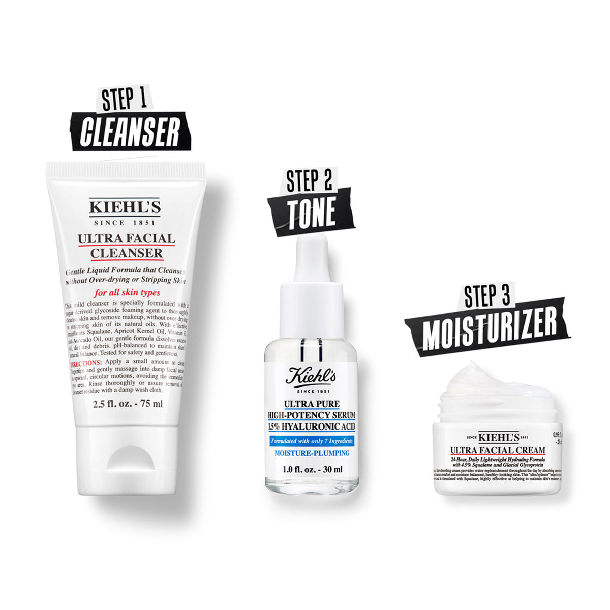 Kiehl's Ultra Pure High-Potency Serum - With 1.5 Hyaluronic Acid