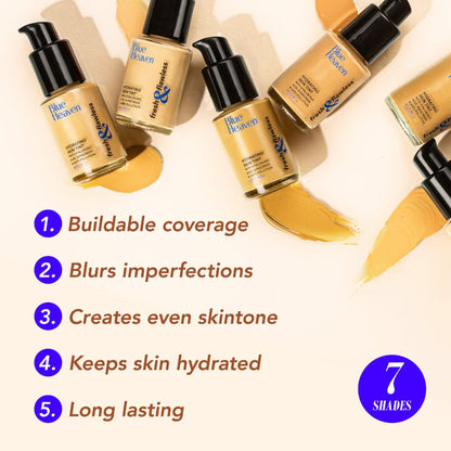 Blue Heaven Fresh & Flawless Hydrating Skin Tint - Caramel