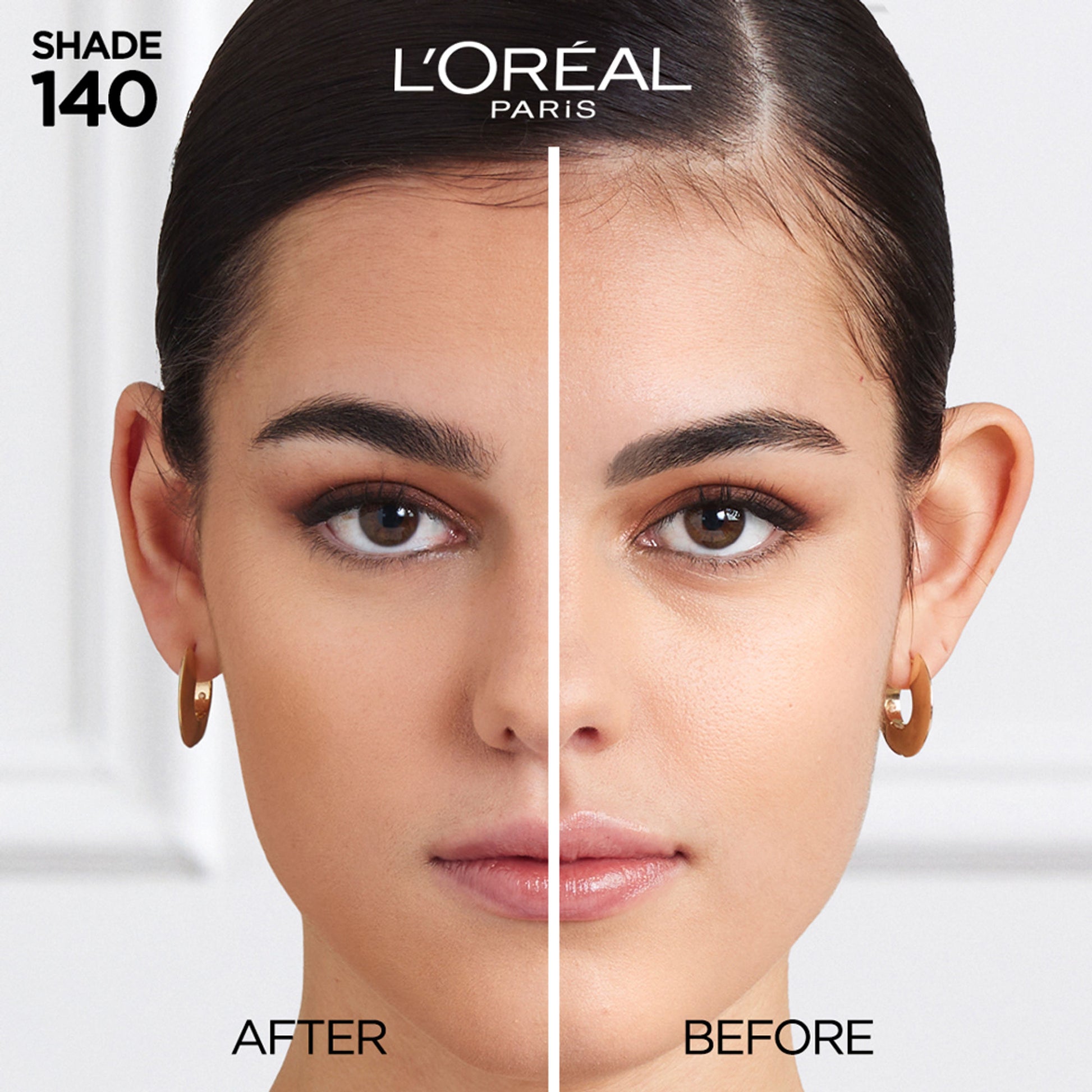 L'Oreal Paris Infallible 24H Fresh Wear Waterproof Powder Foundation - 140