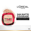 L'Oreal Paris Infallible 24H Fresh Wear Waterproof Powder Foundation - 180