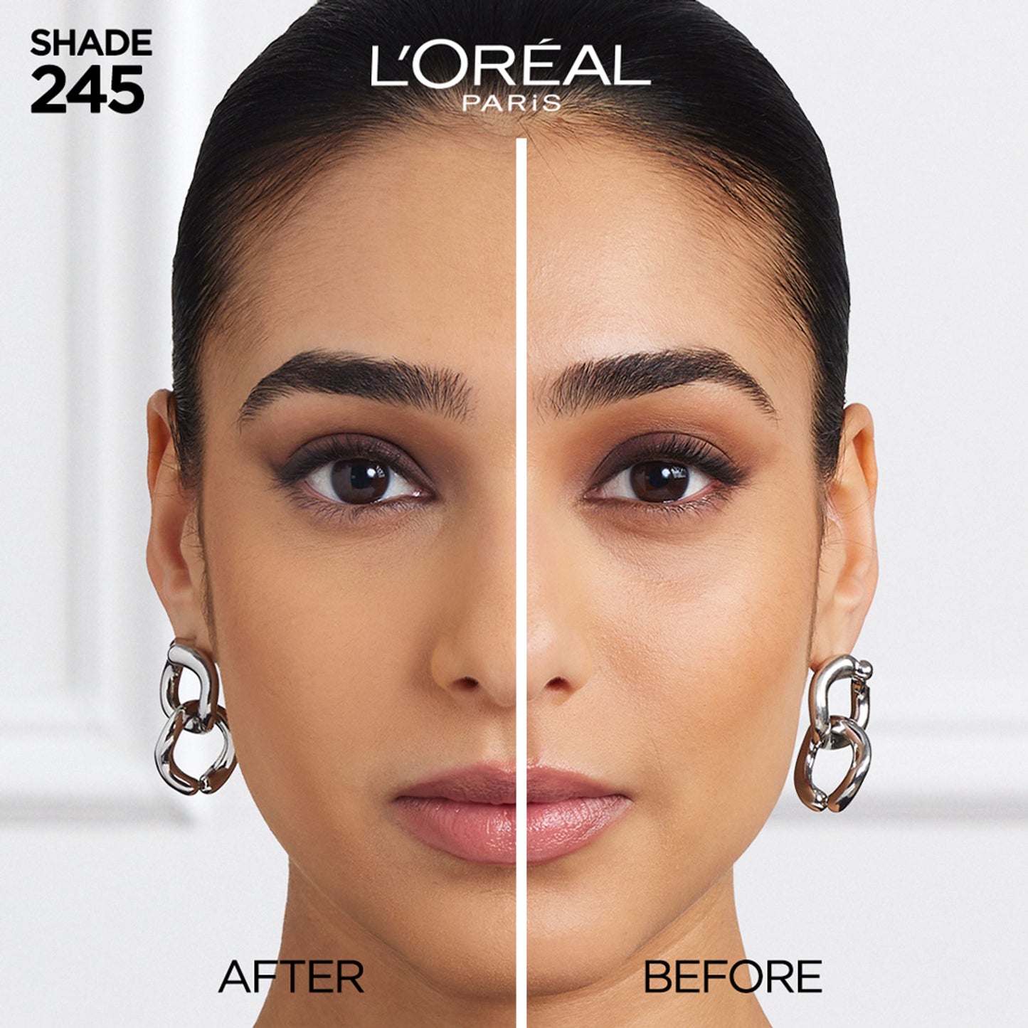 L'Oreal Paris Infallible 24H Fresh Wear Waterproof Powder Foundation - 245