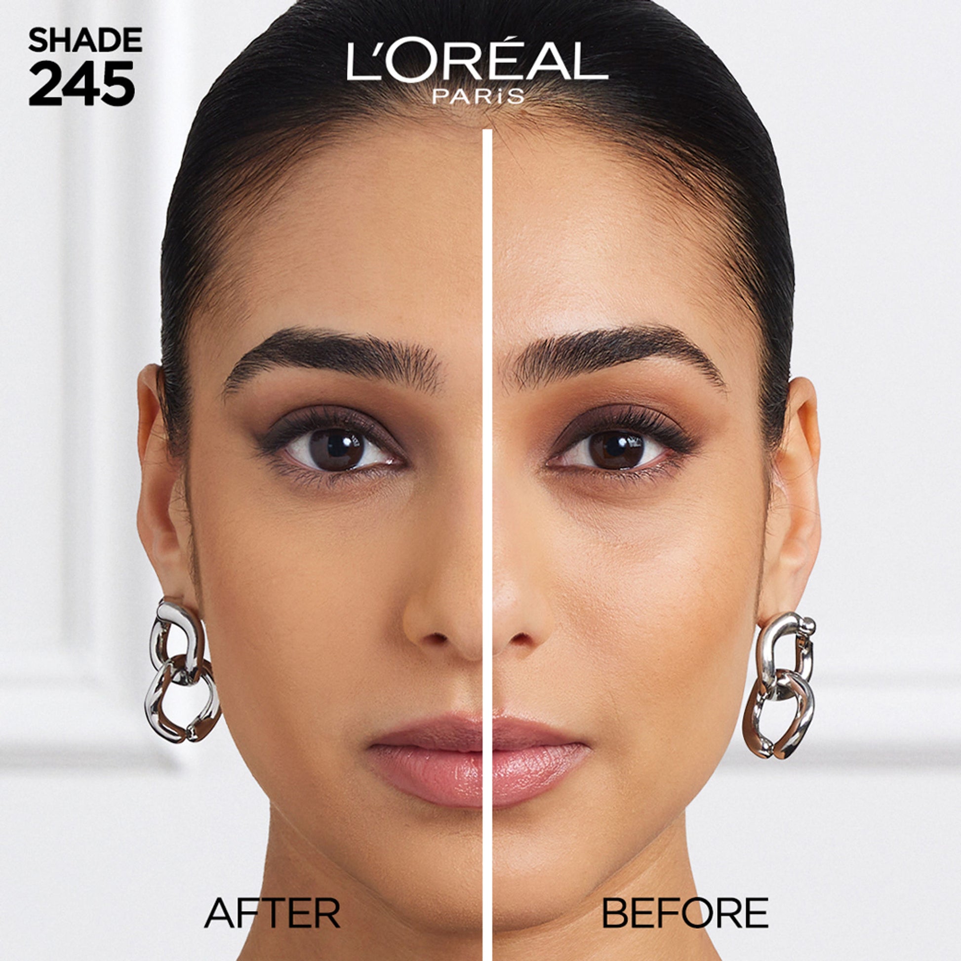 L'Oreal Paris Infallible 24H Fresh Wear Waterproof Powder Foundation - 245