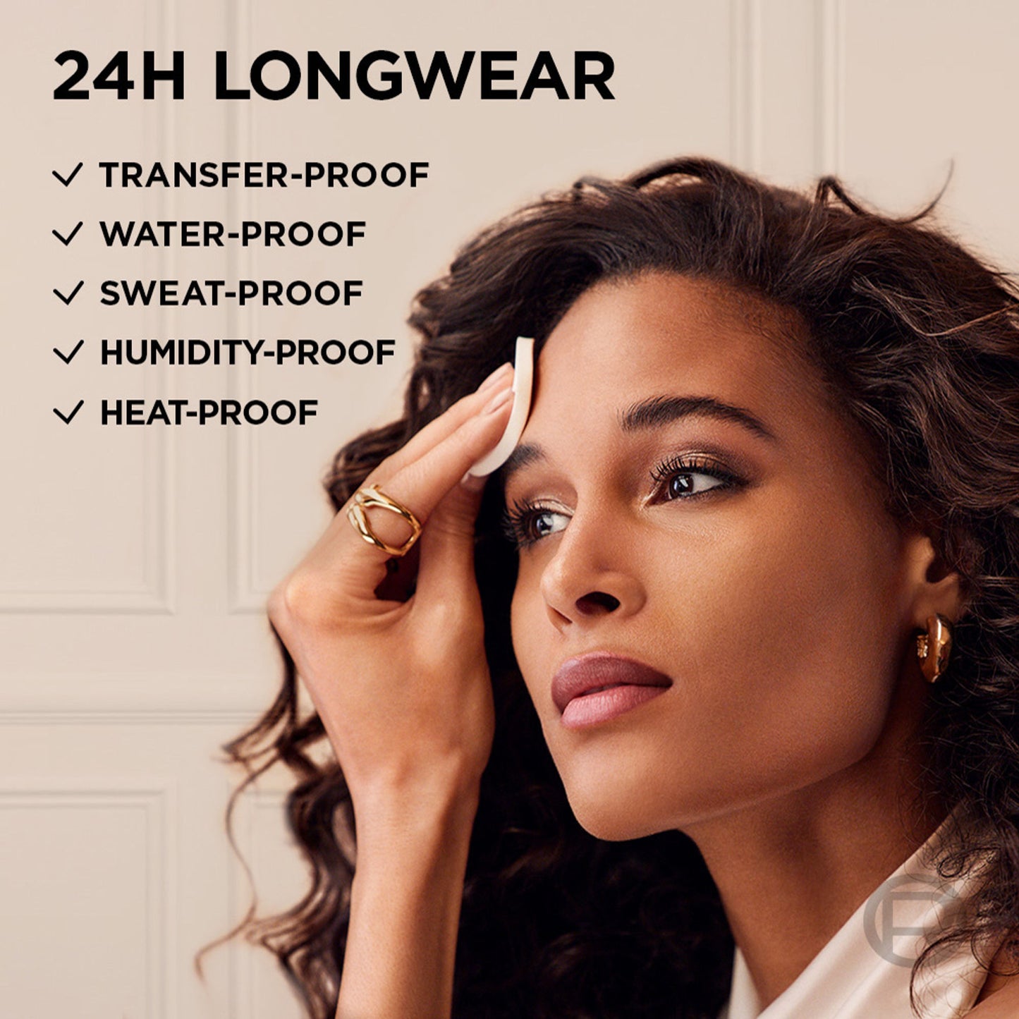 L'Oreal Paris Infallible 24H Fresh Wear Waterproof Powder Foundation - 245