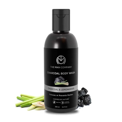 The Man Company Charcoal Body Wash With Lemongrass & Cinnamon