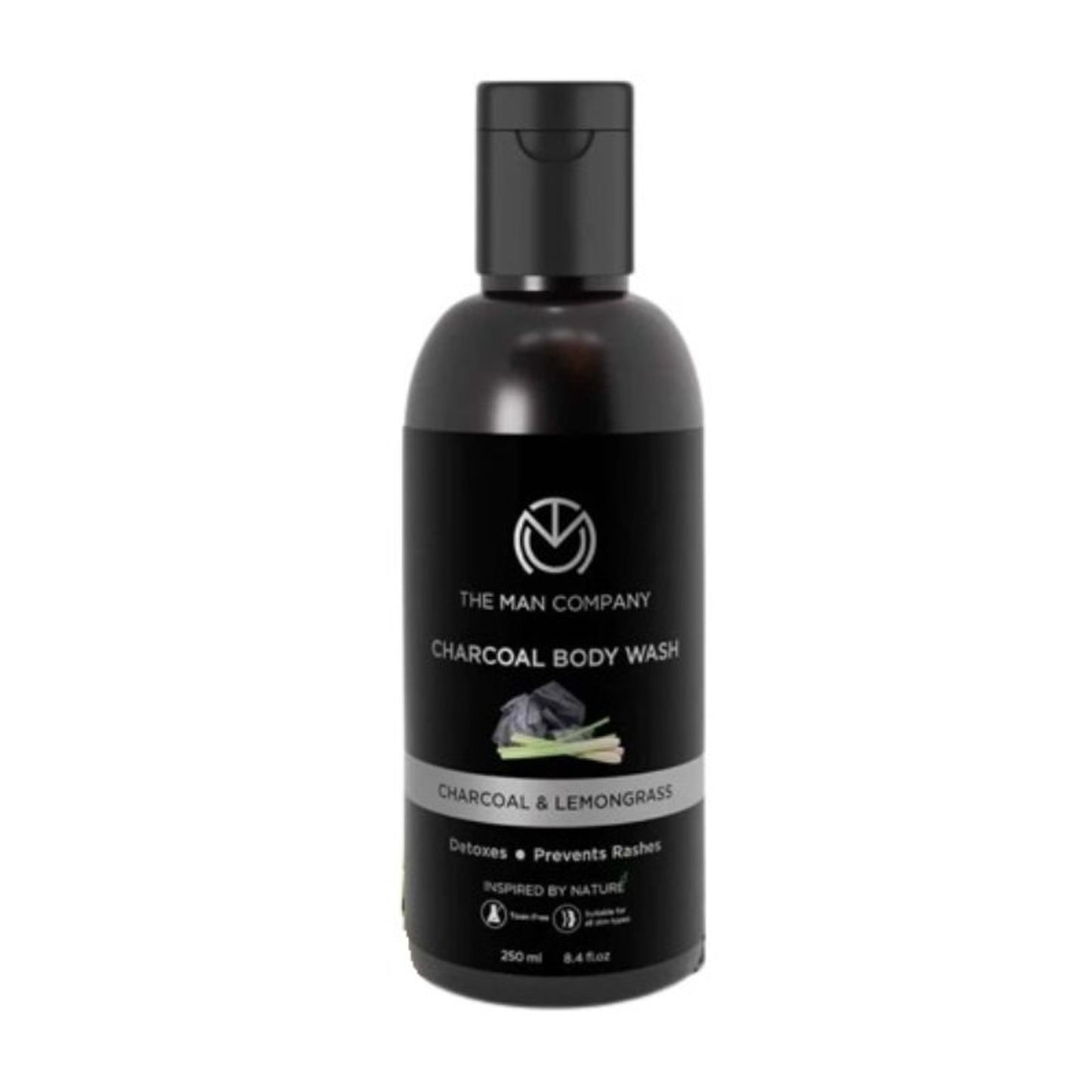 The Man Company Charcoal Body Wash With Lemongrass & Cinnamon